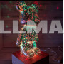 Светодиодный проекционный светильник ночник Мишка 3D